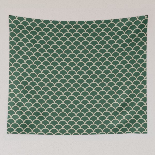 Item preview, Green And Sand Scales Pattern designed and sold by pattern-archive.