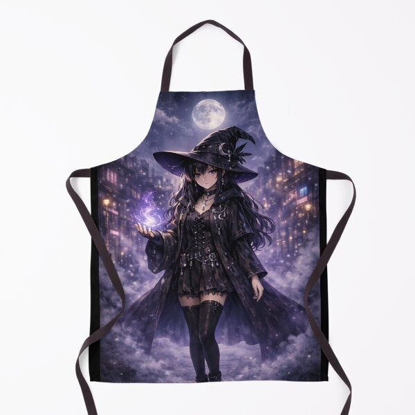 Item preview, Urban Night Witch Anime Girl designed and sold by CyrilloArt.