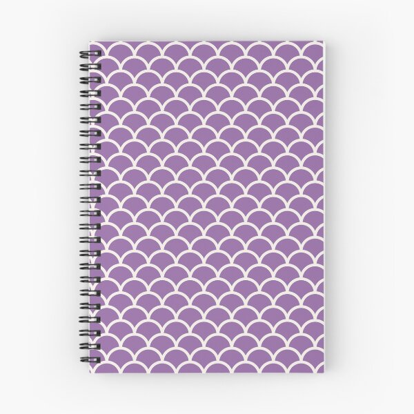 Item preview, Purple And Cream Scales Pattern designed and sold by pattern-archive.