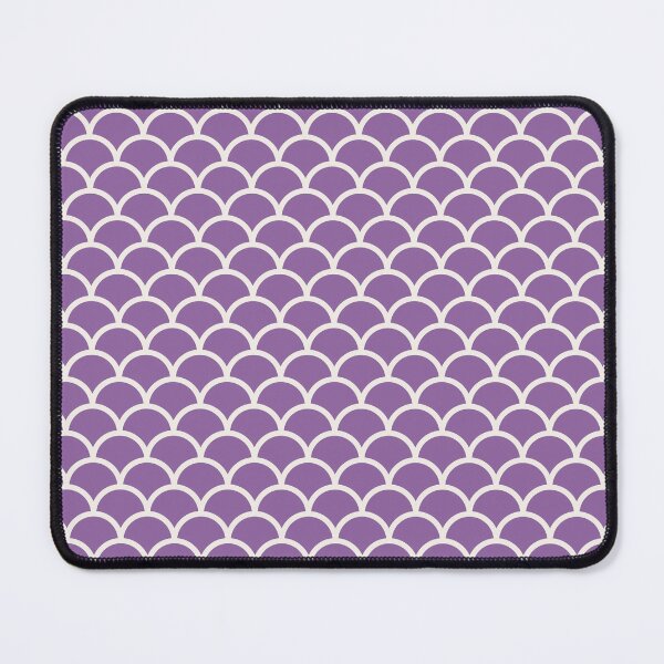 Item preview, Purple And Cream Scales Pattern designed and sold by pattern-archive.