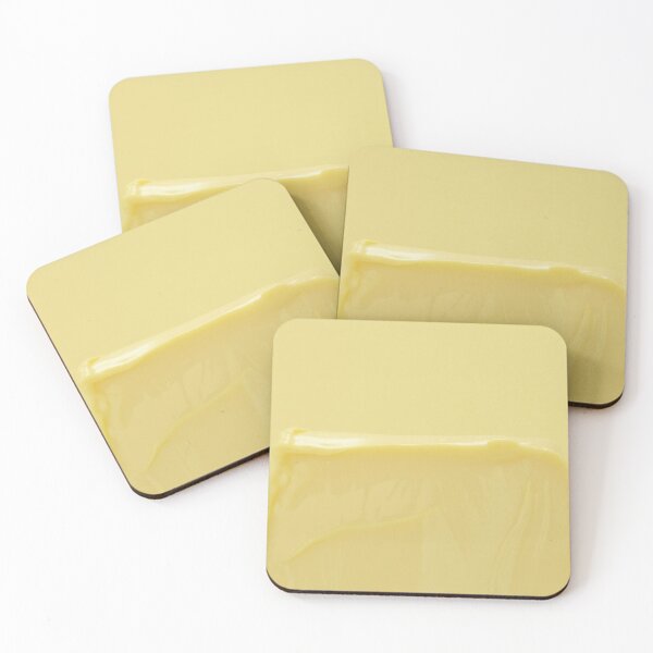 Item preview, Minimalist Butter Yellow Texture | Solid Creamy Pale Yellow Art designed and sold by Midnight Veil Designs.