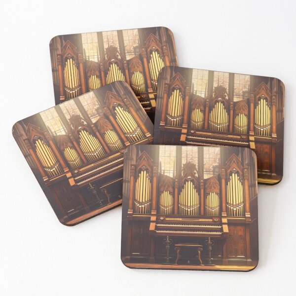 Item preview, Gothic Church Organ in Golden Sunlight designed and sold by pinkal.