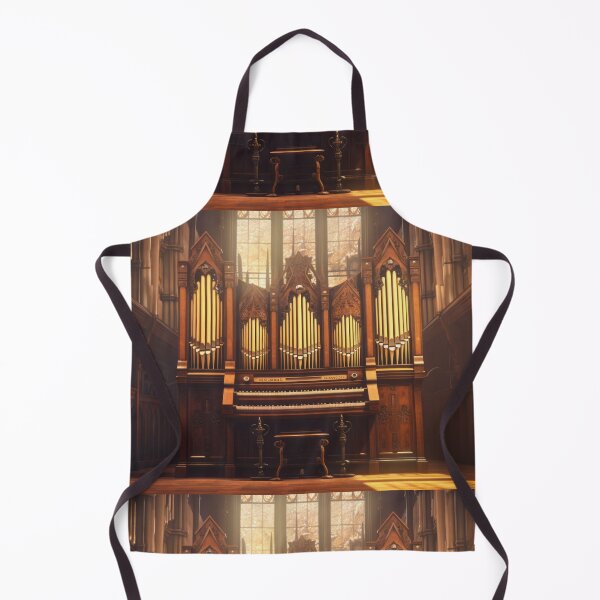 Item preview, Gothic Church Organ in Golden Sunlight designed and sold by pinkal.