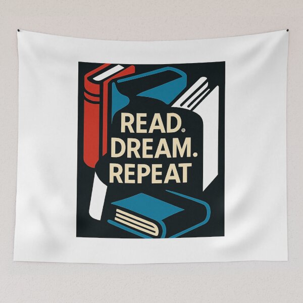 Item preview, Minimalist Retro Typography Literary Quote Poster for Book Lovers designed and sold by DrainedUwU.
