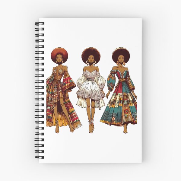Item preview, Afro-Style Women Threesome Trend designed and sold by Indoni.