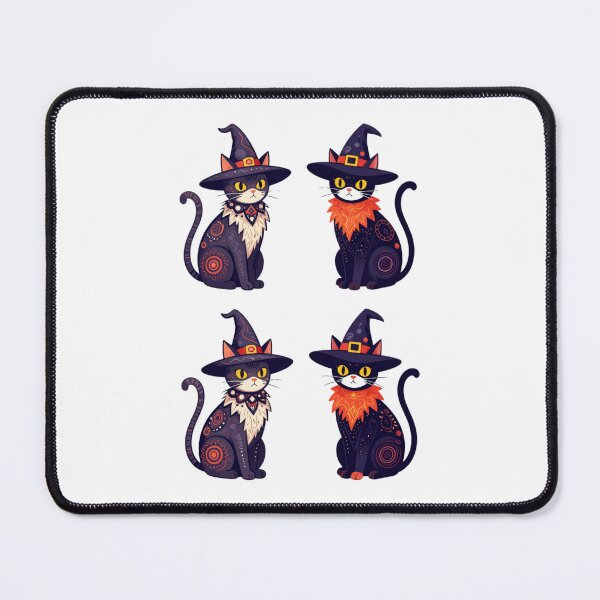 Item preview, Witch cats designed and sold by PatronesKawai.
