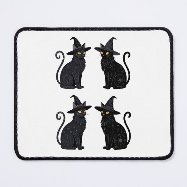 Item preview, Witch cats designed and sold by PatronesKawai.