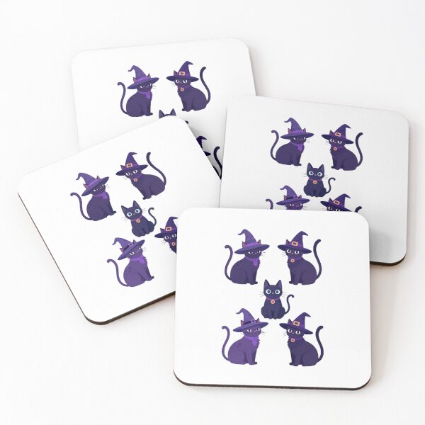 Item preview, Witch cats designed and sold by PatronesKawai.