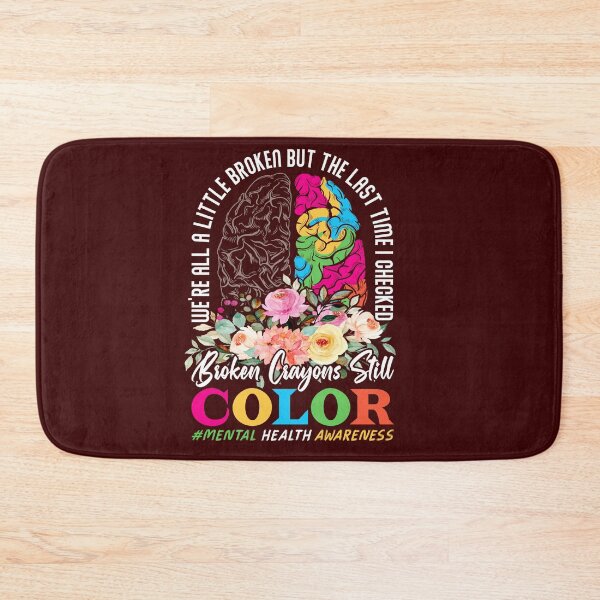 Item preview, Broken Crayons Still Color Mental Health Awareness Design designed and sold by ZentifyPrints.