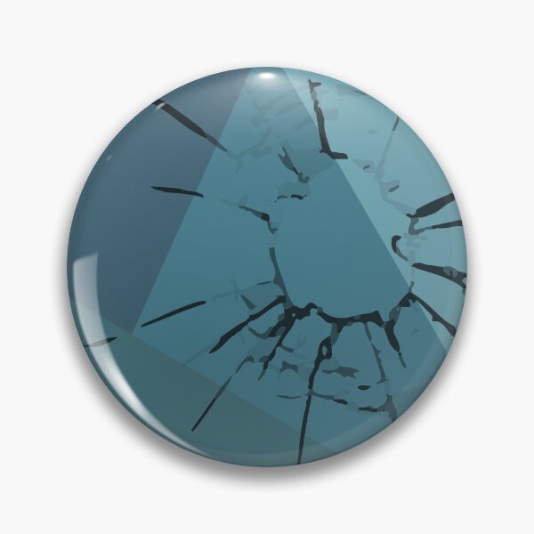 Item preview, Geometric pattern in aquamarine color with a broken glass texture designed and sold by ZorianArt.