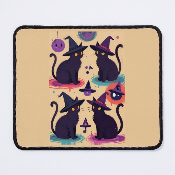 Item preview, Witch cats designed and sold by PatronesKawai.