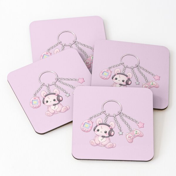 Item preview, Gamer Girl Keychain designed and sold by BritPoPBrat.