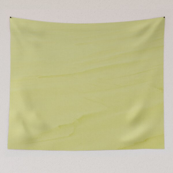 Item preview, Minimalist Pale Yellow Sand Dunes | Soft Lemon Yellow Desert Texture Art designed and sold by Midnight Veil Designs.