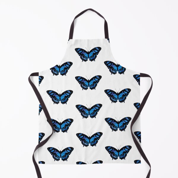 Item preview, Blue Vintage Butterfly designed and sold by greyjayarts.