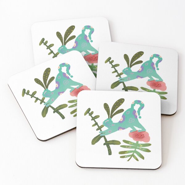 Item preview, Happy Floral Cat Playing in Magic Garden designed and sold by FaliushART.