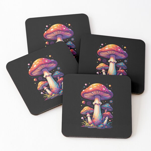 Item preview, Psychedelic Mushrooms designed and sold by PatronesKawai.