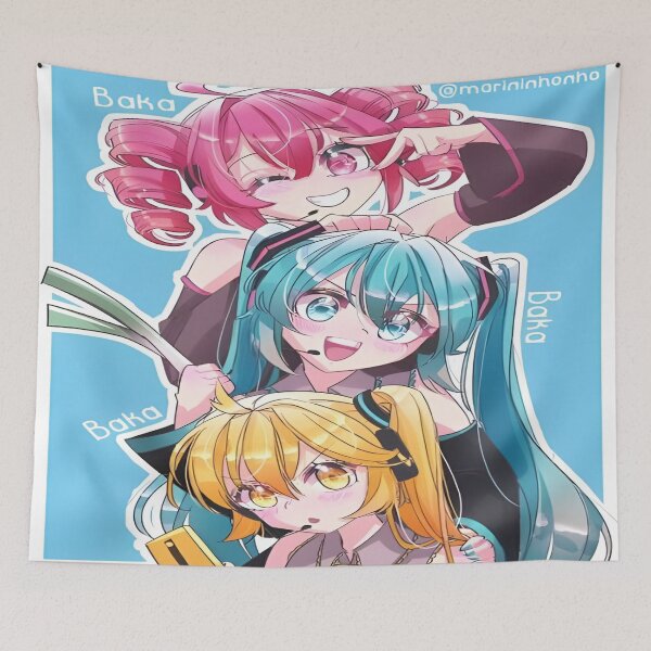 Item preview, Kasane teto x miku x neru designed and sold by RadiantGraphics.