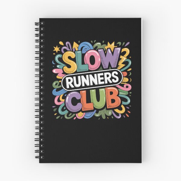 Item preview, Colorful Street Art Slow Runners Club Running Jogging designed and sold by BHMARTS.