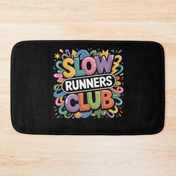 Item preview, Colorful Street Art Slow Runners Club Running Jogging designed and sold by BHMARTS.