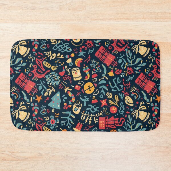 Item preview, Neon Christmas pattern  designed and sold by JosueShop101.