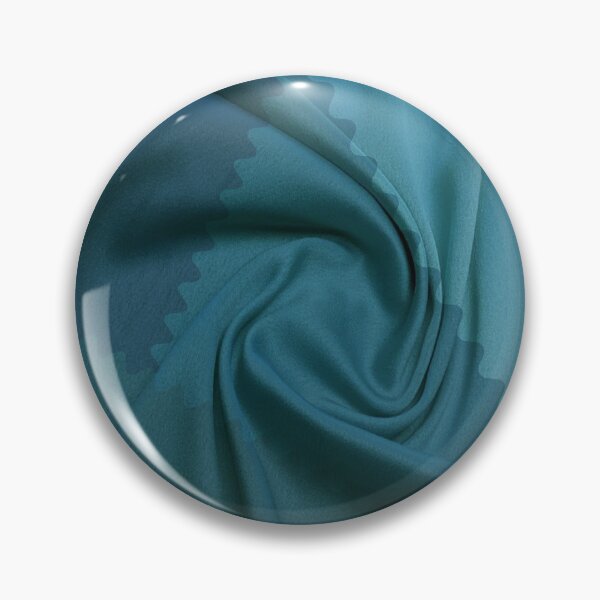 Item preview, Seafoam geometric pattern with zigzag edge and swirled fabric effect designed and sold by ZorianArt.