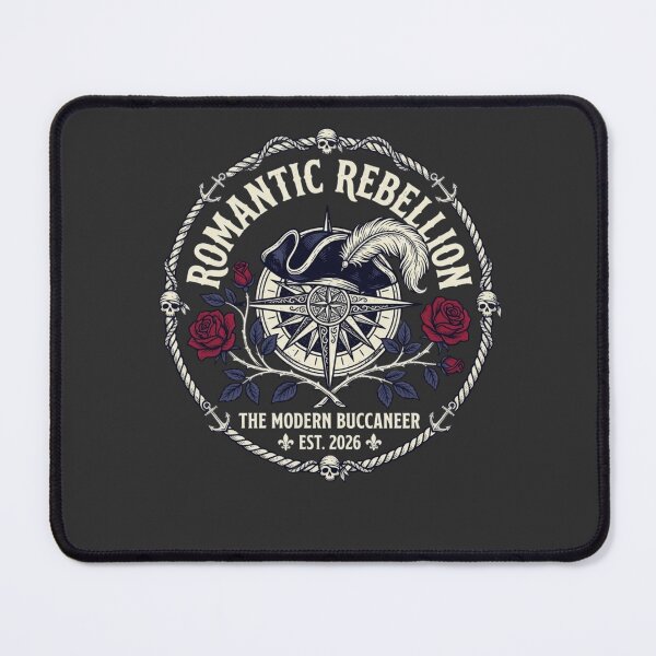 Item preview, Romantic Rebellion: The Modern Buccaneer Vintage Nautical Compass Logo designed and sold by FarDesign.