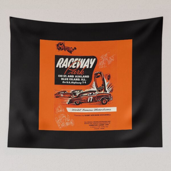 Item preview,  Where Speed Becomes Timeless Art Raceway Park designed and sold by Helios Be. Lavsh.