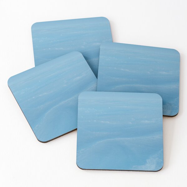 Item preview, Minimalist Pale Blue Ocean Waves | Soft Icy Blue Sea Texture Art designed and sold by Midnight Veil Designs.