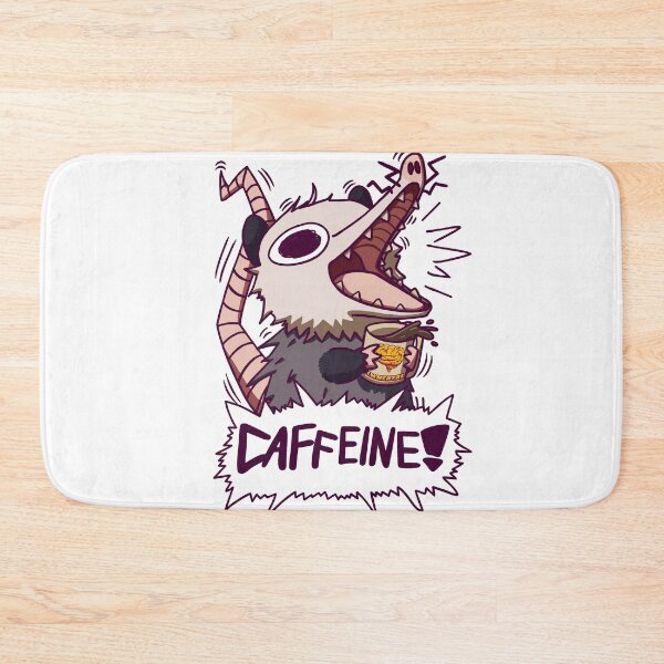 Item preview, Caffeine Opossum — Funny Coffee Animal Lover Design designed and sold by dittoon.