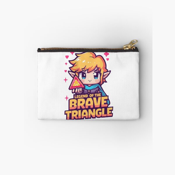 Item preview, Legend Of The Brave Triangle – Cute Retro Adventure Pixel Art Design designed and sold by Dhenin Studio.