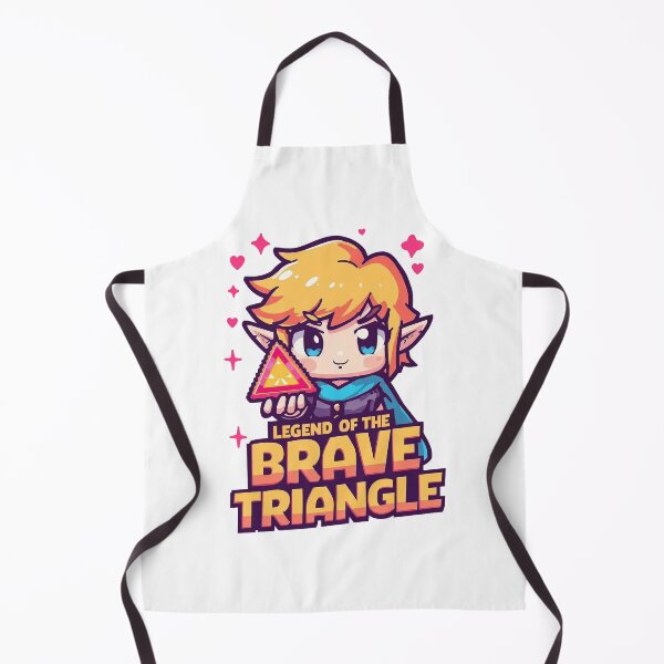 Item preview, Legend Of The Brave Triangle – Cute Retro Adventure Pixel Art Design designed and sold by Dhenin Studio.