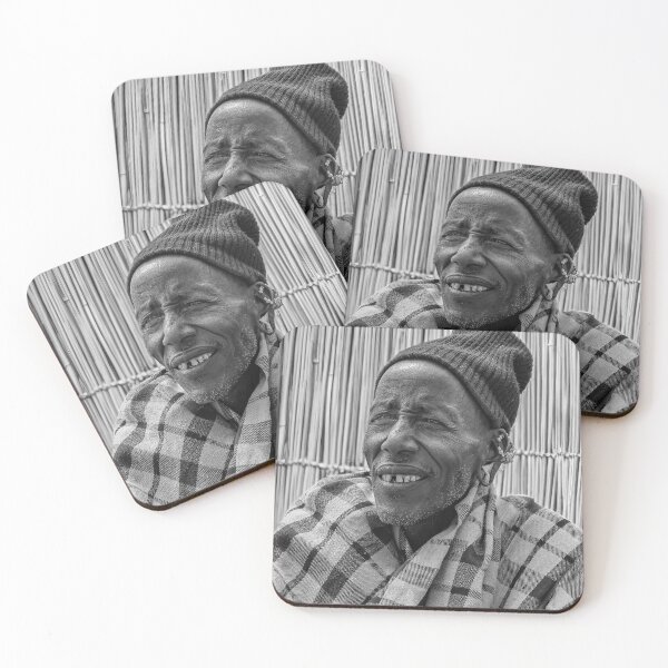 Item preview, Maasai Chieftain in Black and White designed and sold by Kay Brewer.