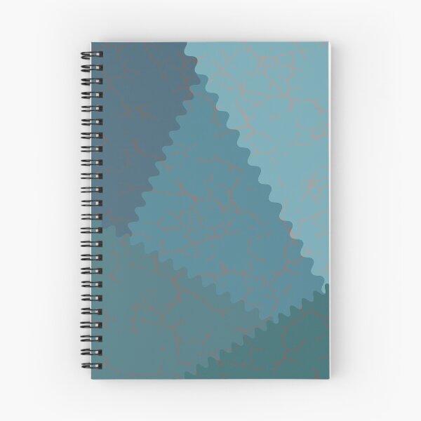 Item preview, Geometric pattern in aquamarine color with zigzag edge 3 designed and sold by ZorianArt.