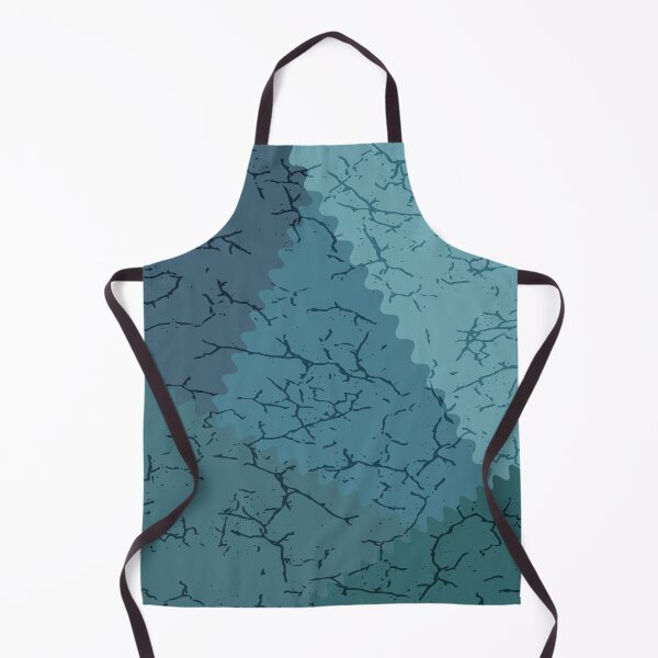 Item preview, Geometric pattern in aquamarine color with zigzag edge 2 designed and sold by ZorianArt.