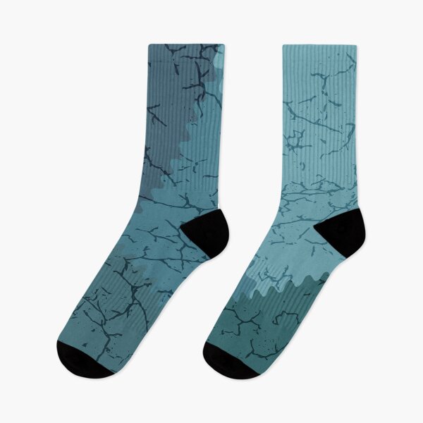 Item preview, Geometric pattern in aquamarine color with zigzag edge 2 designed and sold by ZorianArt.