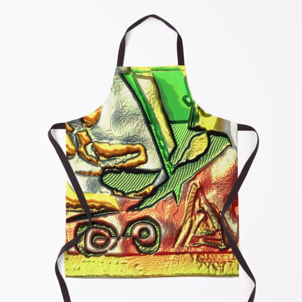 Item preview, golden relics tinfoil colorful geometric abstract design designed and sold by SmashingDeals.