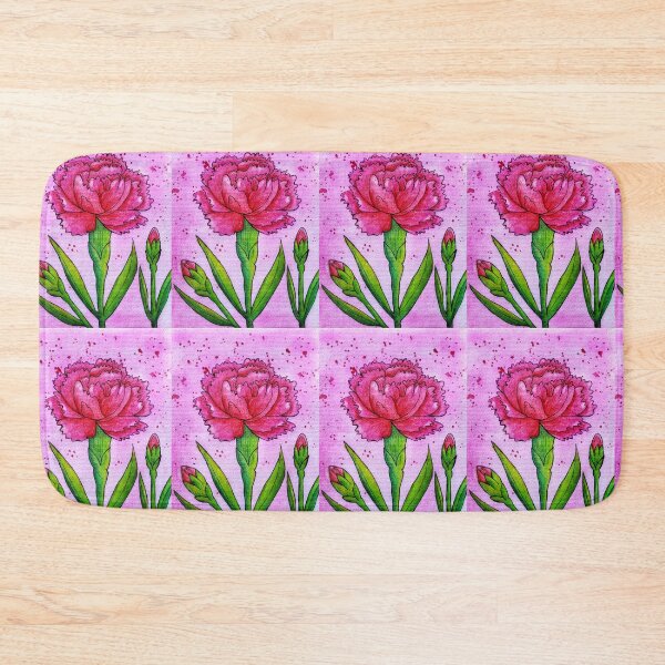 Item preview, Blushing carnation_dark designed and sold by Paintedhues.