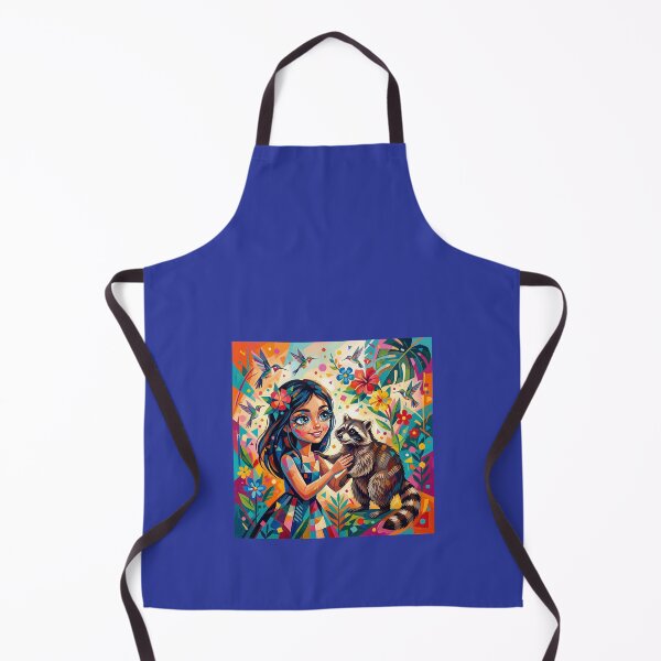 Item preview, Girl with a raccoon in Japanese. designed and sold by Natalia-Vlad.