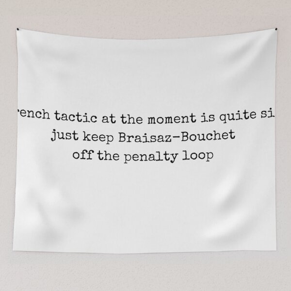 Item preview, French tactic designed and sold by RedBibSkiMemes.