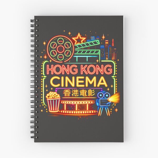 Item preview, Hong Kong Cinema Neon Nights – Vintage 80s Film Era Tribute Design designed and sold by Myōhō Print Co..