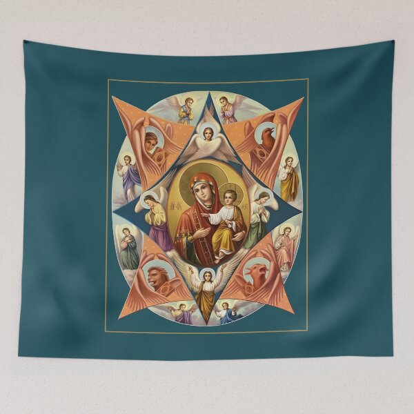 Item preview, Icon of the Mother of God, The Burning Bush designed and sold by orthodox-icon.