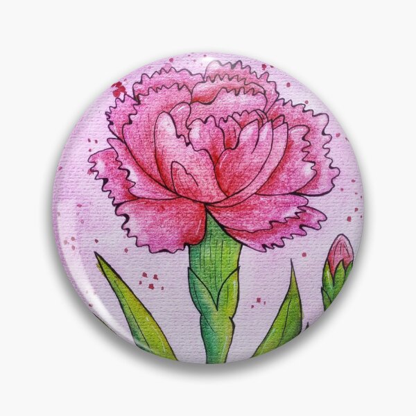 Item preview, Blushing carnation_light designed and sold by Paintedhues.