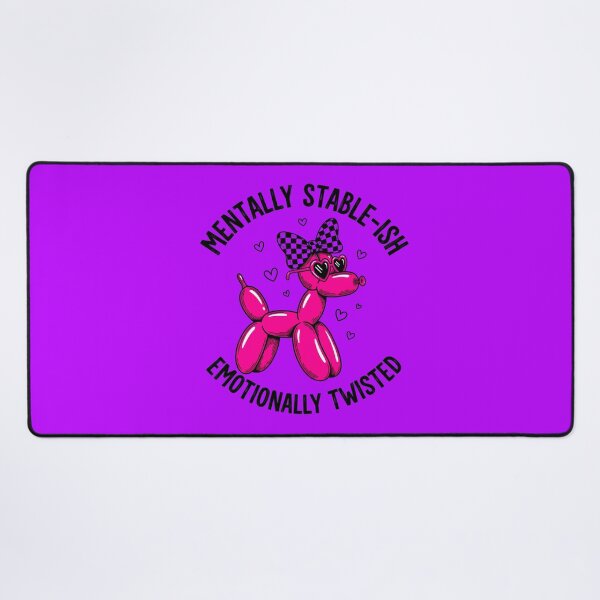 Item preview, Mentally Stablish Emotionally Twisted Funny T-Shirt designed and sold by Nyx Creates.