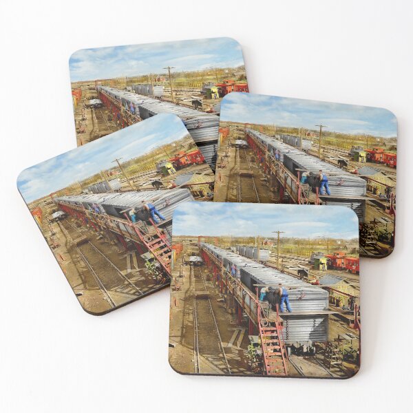 Item preview, Train - Factory -  No Pain, No Train 1943 designed and sold by Mike Savad Photography.