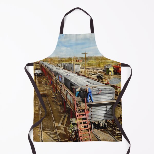Item preview, Train - Factory -  No Pain, No Train 1943 designed and sold by Mike Savad Photography.