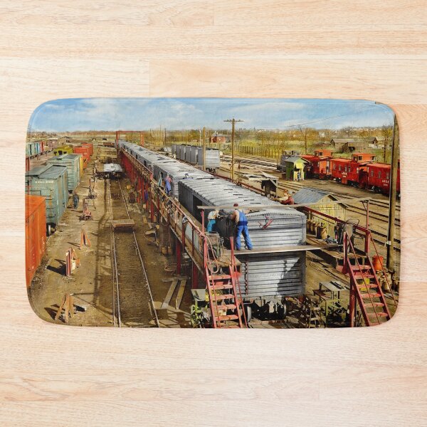 Item preview, Train - Factory -  No Pain, No Train 1943 designed and sold by Mike Savad Photography.