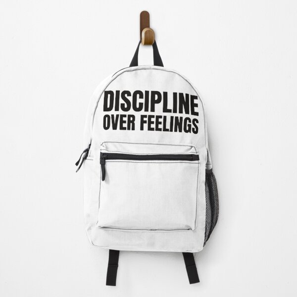 Item preview, Discipline Over Feelings T-Shirt – Gym Motivation Streetwear Design designed and sold by No Excuses .