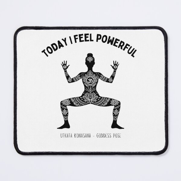 Item preview, Today I Feel...Utkata Konasana - Goddess Pose designed and sold by CandyGirlCreate.