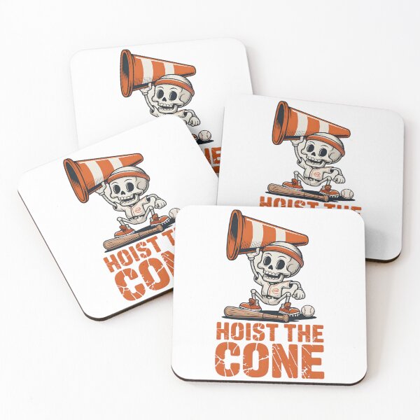 Item preview, Hoist The Cone: Pirates Hoist The Cone - Funny Skeleton Saying Baseball, Fan Humor Baseball Lover designed and sold by NewaveBoutique.