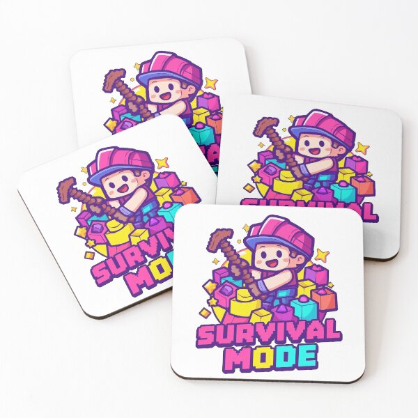 Item preview, Survival Mode – Cute Pixel Gamer Graphic designed and sold by Dhenin Studio.